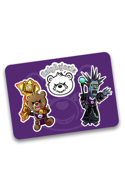 The Guild Sticker Sheet - 3 Stickers